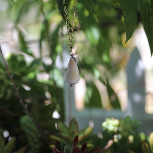 Natural Japanese Cone Shell Necklace